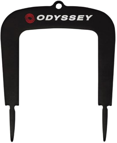 Odyssey Gates Golf-Putting-Übungsausrüstung, Schwarz, Einheitsgröße
