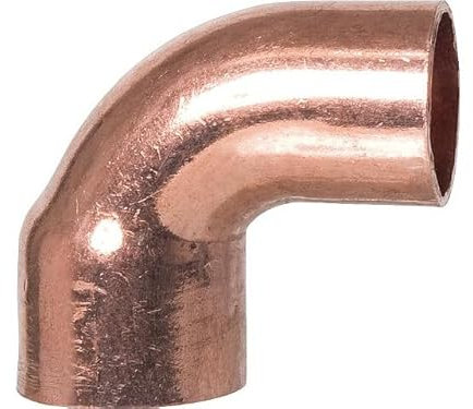 Kupfer Lötfitting Winkel 90° 28 mm