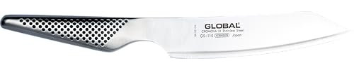 Global Knives Small Kiritsuke Knife 15cm, 40th Anniversary Limited Edition, Premium Stainless Steel, Versatile Japanese Knife for Cutting Fish, Meat & Vegetables