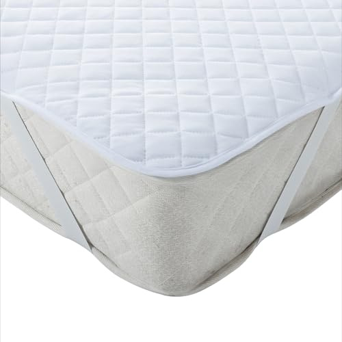 JEMIDI 2er Set Matratzenschoner gebürstet wasserdicht - 90 x 200cm - 2X Matratzenschonbezüge für 90 x 200cm Matratzen - 2er Pack Spannbettlaken Schoner für Inkontinenz