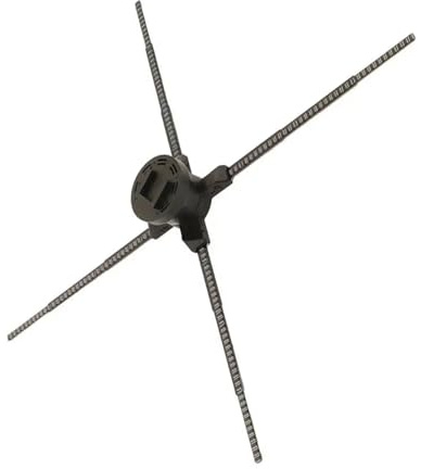 Proiettore WiFi olografico 3D Fan 30,7x30,7 pollici 2000x928 Risoluzione olografica LED Fan for display pubblicitario Esposizione pubblicitaria del festival