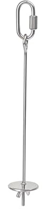 Brochette à fruits pour oiseaux | Mangeoire en acier inoxydable pour friandises aux légumes | Brochette à légumes pour oiseaux | Pour fourrage en cage d'ara, perruche, calopsite, cône ,