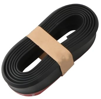 QqzzzH para KIA Sportage Ceed Rio Niro Stinger Optima Soul Forte Spectra Sorento Coche Alerón Delantero Parachoques,Anticolisión Decorativa Accesorios,B-Black