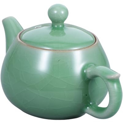 Alipis Té De Celadón Cerámica Tetera Vintage Para Servir Té Kung Fu Hogar o Cocina