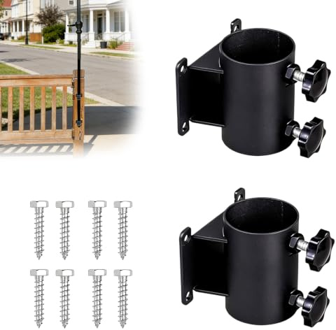 2 Stück Sonnenschirmhalter Balkongeländer, Sonnenschirm Halterung Balkon, Sonnenschirm Wandhalterung, Schirmhalter Terrasse Terrassenschirmständer Outdoor Für Garten Und Außenbereich