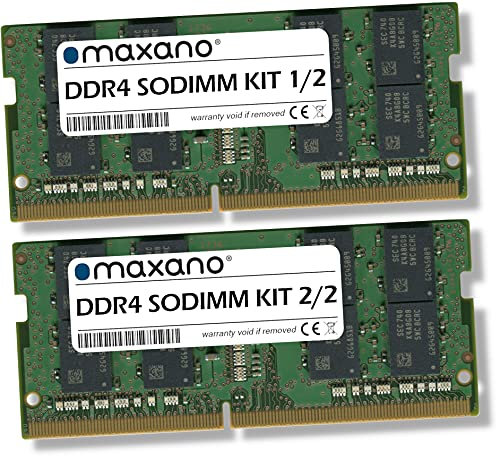 Maxano 8GB Kit (2x4GB) DDR4 2400MHz SODIMM RAM Arbeitsspeicher kompatibel mit Apple iMac Intel Core i5 27 Retina 5K (Late 2017)