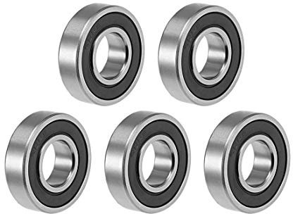 sourcing map Kaiserliche Kugellager ABEC-3 Lager R8-2RS 5Qty