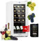 KLARSTEIN Vinoteca para Vinos de 44L Nevera Vino Una Zona, Botellas Vino, Proseco y Cervezas, Vinoteca Pequeña Puerta Cristal para Interior y Exterior, Nevera para Vinos Capacidad 15 Botellas