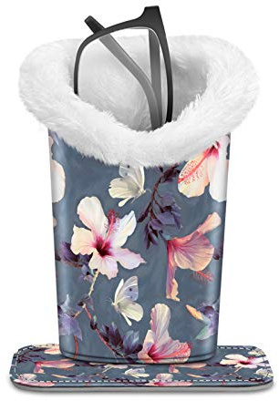 FINTIE Porte Lunettes Maison, Support de Rangement Magnétique pour Lunettes et Accessoires de Bureau