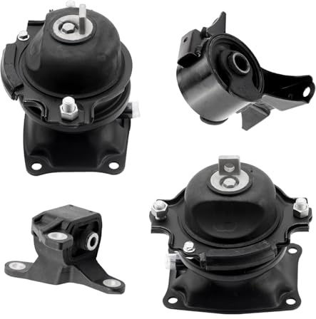 SHICHU Engine Motor Mount Compatible with 2011-2016 Odyssey 3.5L Touring Elite Replacement for A4587 A65057 A4575EL A65017EL Set of 4