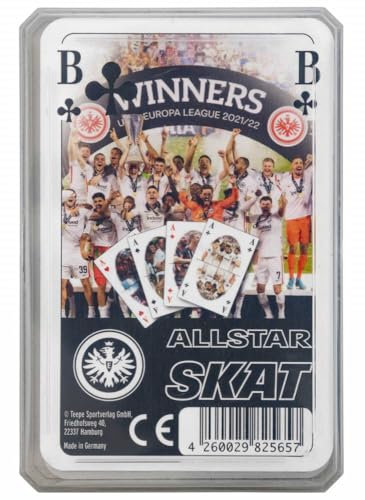 Eintracht Frankfurt Skatspiel - Winners - Spielkarten Skat Allstar Kartenspiel SGE