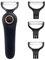 3-in-1 Electric Peeler | Auto Blade for Fruits/Vegetables | 3 Interchangeable Blades | USB Charging,Battery Capacity 1500 mAh | Kitchen, Travel, Camping (PL907E-BLACK)