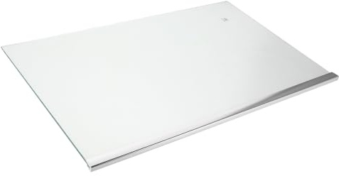 Ciieeo Étagère en Verre Trempé 40x24 Cm pour Congélateur et Réfrigérateur, Séparateur de Rangement Transparent, Pièce de Remplacement Compatible pour Organisation Frigo et Congélateur