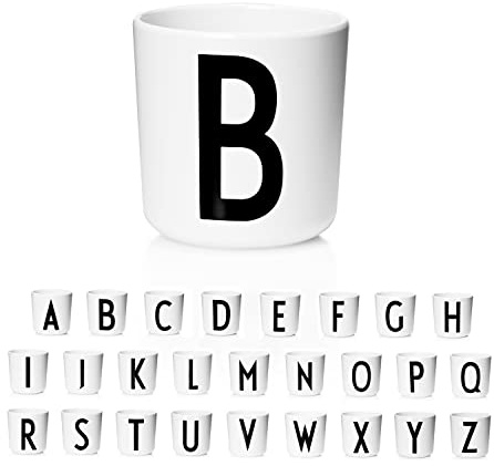 Design Letters Trinklernbecher (A-Z) | Zahnputzbecher Kinder, Trinkbecher Kinder | Geschenke für Kinder | Schnabeltasse BPA/BPS Frei | Trinklernbecher ab 6 Monate | Kinderbecher 175 Ml