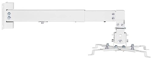 SpeaKa Professional SP-PWM-101 Projektor-väggfäste Vridbar Väggavstånd (max.): 600 mm Vit