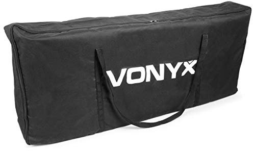 VONYX DB10B - Valise Souple pour Meuble DJ, Couleur Noire, 460 x 1030 x 160 mm, Transport de Meubles DJ, idéal DJ Mobiles