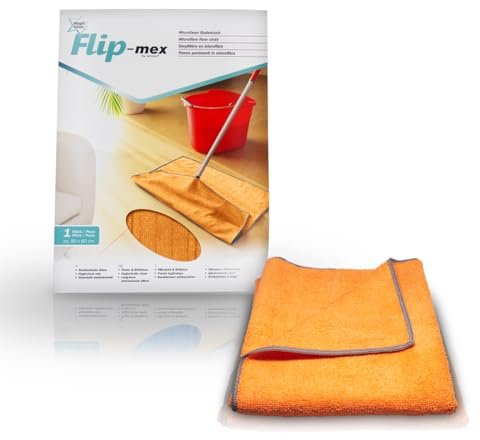 Flip-mex Bodentuch aus Mikrofaser Magic Silver – Tiefenreinigung und Hygiene perfekt für Böden, Maße: 50 x 60 cm