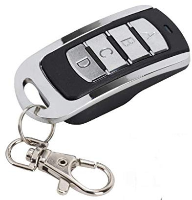 Handsender kompatibel mit Hörmann mit hellblauen Tasten:HSM 4,HS(M) 2/4,HS 4,HSP 4,HSM 2,HS 2,HS 4,HS 1,HSE 2-868,3 MHz Fernbedienung-WICHTIG:NUR kompatibel zu Hörmann-Sendern mit HELLBLAUEN Tasten!