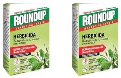 Roundup ECO herbicida jardin 250ml, ultra concentrado, primeros efectos visibles en 1 hora. Elimina hasta 70 especies de hierbas/musgo (2)