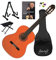 Eko CS 10 Pack Chitarra Classica 4/4 con Borsa ffalstaff ®, Poggiapiede, Supporto, Libro e 5 Plettri in Omaggio