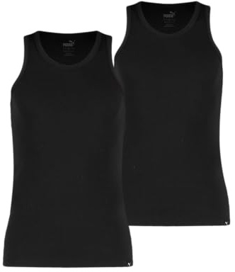 PUMA Homme Vest Tee-Shirt, Noir, L EU