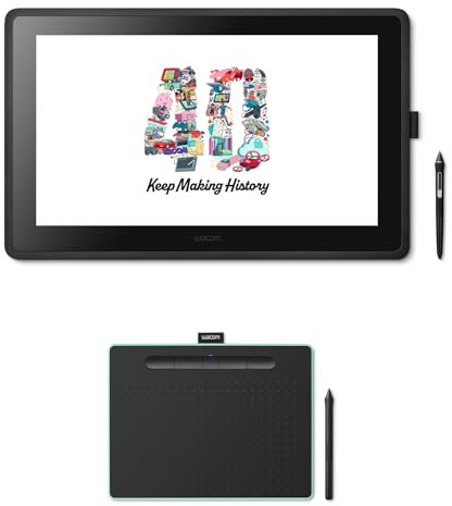 Wacom Cintiq 22 and Wacom Intuos Bluetooth Pistachio for Free