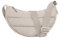 GOT BAG Puffer Moon Bag | Halbmond Gesteppte Handtasche Wasserabweisend | Stylische Puffy Umhängetasche mit verstellbarem Gurt