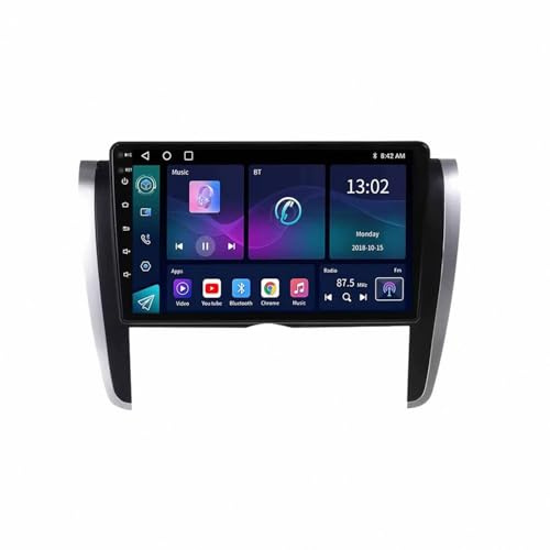 Bilnavigering för Toyota Allion Premio 2007-2015 Dashcam Carplay Och Android Auto, Bärbar Bilstereo, Bilstereomottagare Med Backkamera Bilradio Stereo Gps Navi, 4 Kärna 1G＋32G