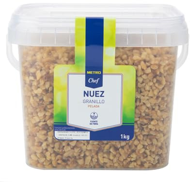 Nueces Premium METRO Chef - Variedades Seleccionadas para Cada Ocasión, Fantasticos Frutos Secos. (CUBO, Nuez Granillo Pelada (1kg))