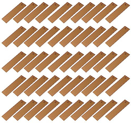 LLINthy KraftPaper Stiftebox Stiftehalter Verpackung Stifteboxen 50 Stück, Kraftpapier Regular
