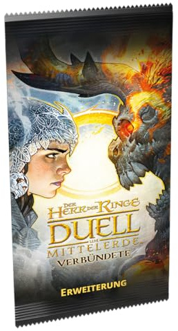 Asmodee, Der Herr der Ringe: Duell um Mittelerde Brettspiel - Verbündete, Erweiterung, Repos Production, Kennerspiel, 2 Spieler, 10+ Jahre, 30 Minuten, Deutsch