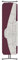 Addis 517462 Shirtmaster Replacement Ironing Board Cover, Red, 125 x 41 cm