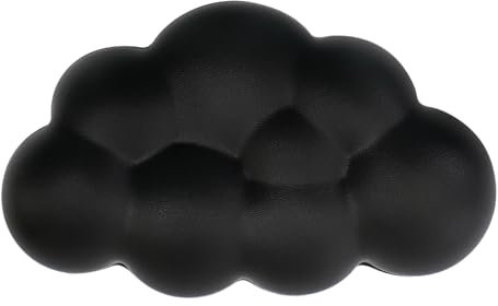 Arisase Cloud Handgelenkauflage für Maus, ergonomisch, weiches PU-Leder, Memory-Schaum, Schmerzlinderung, Maus-Handgelenkstütze, Pad mit rutschfester Unterseite für Büro, Schule, Zuhause, Laptop und