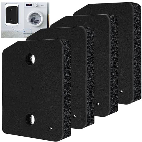 NINGYER Filtre à Peluche Sèche-Linge Miele 9164761 - 4 Pièces Filtre Mousse pour Machines de Nettoyage à Sec
