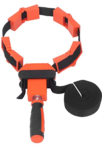 Outil de Serrage de Sangle Polygone de 4M pour Bande pour Support 13,1 Pieds de Menuiserie Pince de Pièce Compacte Pince de Menuiserie Sangles de Gabarit Angle de Cadre Outil