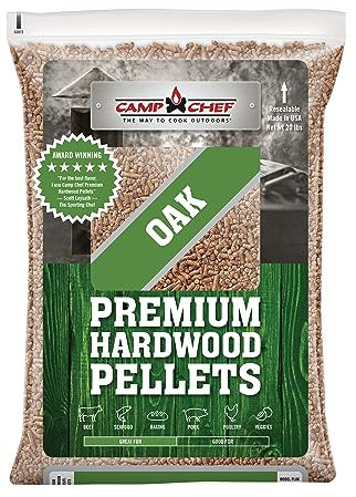 Camp Chef Smoker Wood Pellets Oak - 9kg