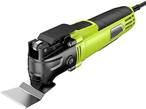 Scalpello Elettrico per Intaglio 6 Mult Oscillante A velocità Variabile - Kit di Utensili Utensile Elettrico Oscillante con Accessori per La Lavorazione del Legno 220V
