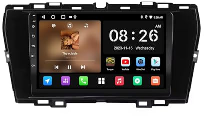 Autoradio per SsangYong Tivoli 2019-2021 Android 15 9 Pollici Auto Tablet Stereo con Bt Fm Wifi Dual Usb Controllo Del Volante Ahd Per, 8 Core 8G+256G