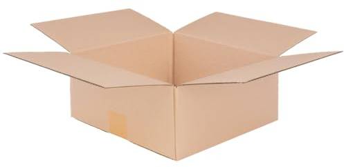 verpacking 100 Faltkartons Versandkartons DHL Kartons 300 x 300 x 150 mm, 1-Wellig, KK-36