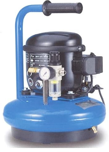 Abac - Compresseur d'air silencieux 6L 190W 30L/mn 40Dba - SIL AIR JUNIOR 30 ABAC