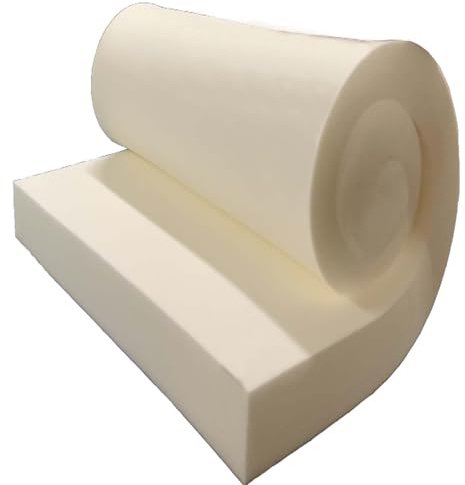 GoTo Foam 4 Height x 24 Width x 84 Length 44ILD (Firm) Upholstery Cushion Made in USA