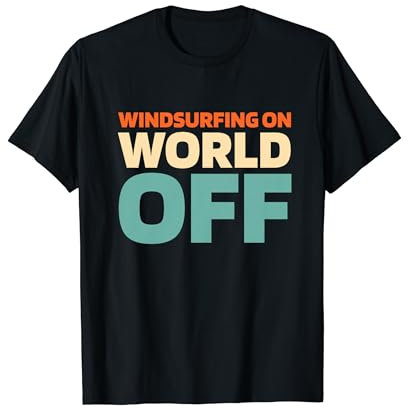 Retro Windsurf Windsurfen - Surfbrett Vintage Windsurfer T-Shirt