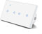 Smart Light Switch, 220V 10A WiFi Touch Switch For Smart Home, Remote Voice Control For For Home, For Alexa Voice, For Tuya, For Smart Life App (4 Gang-White)