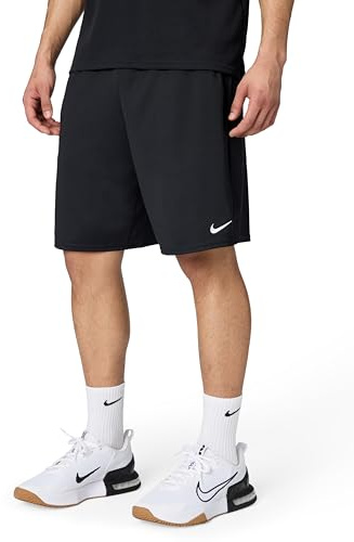 Nike Men's Dri-Fit Totality 9In Short, Black/White, XX-Large