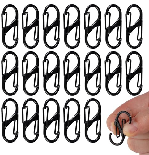 30 Pièces Clip de Fermeture éclair Antivol, Curseur Fermeture Eclair Clipsable Antivol Fermetures éclair pour Fermeture éclair pour Bagages,Porte-Monnaie, Sac à Dos(Noir)
