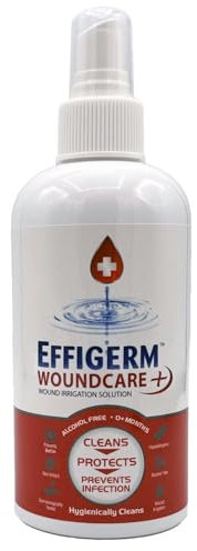 Effigerm Advanced Wound Care Solution 250ml Spray – No-Sting Hypochlorous Acid – First Aid for Hydration, Skin Repair & Healing – Long-Lasting & Shelf-Stable