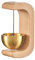Sonnette De Porte en Bois,Carillon De Porte Magnétique en Forme De C Porte Décorative Mignonne Carillon De Porte,Carillon De Porte Magnétique Vent en Bois Massif pour Porte,Bureau,Magasin,Café