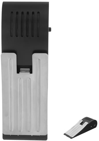 LALAFINA Türstopper Alarmkeil mit Lauten Sicherheitsalarm Robuster Anti Rutsch Keil für Holz- Glas und Stahltüren Tragbarer Türalarm für Wohnung Hotel und Reisen