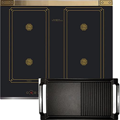 Kaiser KCT 6745 AD Plaque de cuisson à induction 60 cm encastrable Autark Power Booster avec plaque de cuisson en fonte