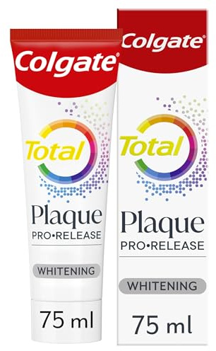 Colgate Total Plaque Pro-Release Whitening Toothpaste 75ml